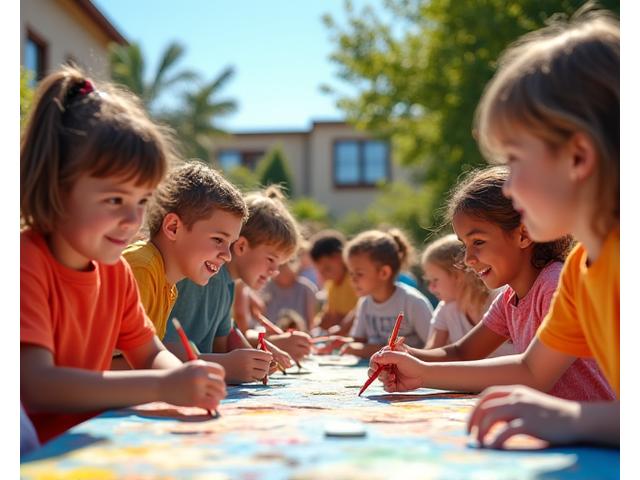 Campamento de verano creativo para niños en Madrid