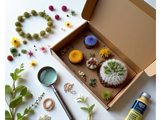Kit de manualidades con temática de naturaleza