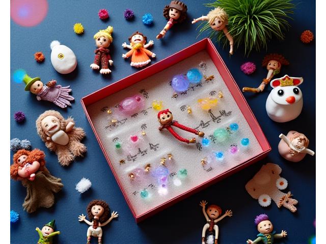 Kit de creación de personajes de fantasía para niños